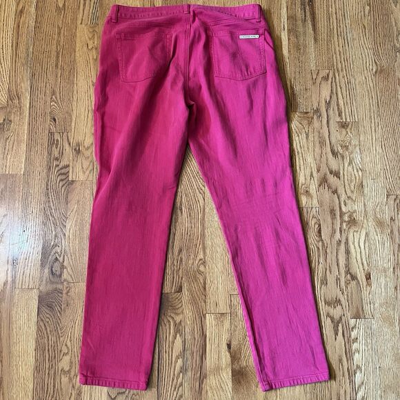 Women’s Michael Kors Pants - Size 12 Pink - Picture 5 of 6